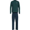Pánske pyžamo UM0UM03130 0WP zelené káro - Tommy Hilfiger M