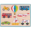 Bigjigs Toys Vkladacie puzzle Dopravné prostriedky