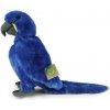 Rappa Plyšový papagáj modrý Ara hyacintový 25 cm ECO-FRIENDLY