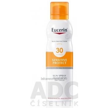 Eucerin transparentný sprej na opaľovanie Dry Touch SPF30 200 ml