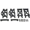 Carson X10EB Lower Suspension Arm + Holder f/r
