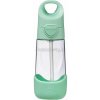 b.box 0882 Fľaša na pitie so slamkou 450 ml - spearmint