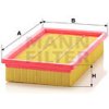 MANN-FILTER Vzduchový filter C2892