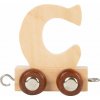 Small foot by Legler Dřevěný vláček vláčkodráhy abeceda písmeno C