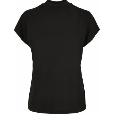 Urban Classics Dámske tričko Ladies Oversized Cut On Sleeve Viscose Tee Black