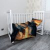 Sablio Mikroplyšové detské obliečky do postieľky Vojnová loď v rozbúrených vodách - 100x135 / 40x60