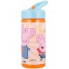 Stor Plastová fľaša s výsuvnou slamkou PEPPA PIG, 410ml, 41231