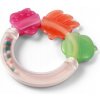 BabyOno Hrkálka hryzátko s guličkami Ovocie pastel