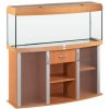 Akvarijný komplet Diversa LED MODERN 375L vypuklý Varianta: Orech
