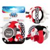 Canpol Babies Kontrastná loptička s hrkálkou SENSORY TOYS