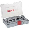 Sada fréz súprava ohraňovacích fréz Bosch, stopka 6 mm 6-dielna