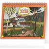 NOTIQUE Stolový kalendár Josef Lada 2026, 16,5 x 13 cm