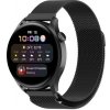 VSETKONAMOBIL 64985 MILANESE Kovový remienok pre Huawei Watch GT 3 Pro 46mm čierny