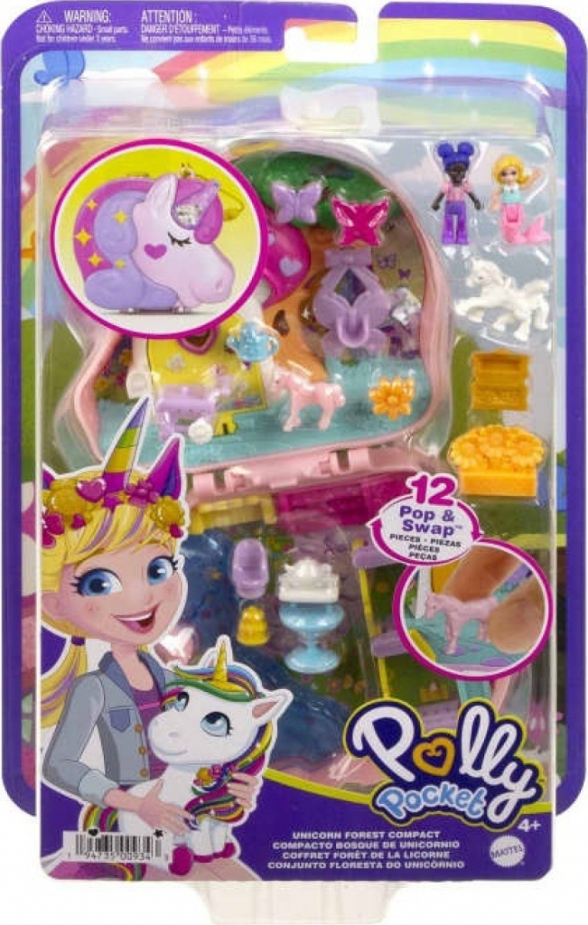 MATTEL Polly Pocket Čajový večierok jednorožcov