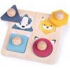 Bigjigs Toys Puzzle v tvare zvieratiek