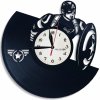 Beling vinylové hodiny Kapitan amerika čierne, 59QGDDSF