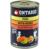 Konzerva ONTARIO Dog Mini Multi Fish and Salmon Oil 400g
