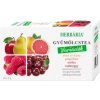 Herbária Variácie ovocných čajov - jablko-hruška, grapefruit, malina, divá čerešňa (20ks)
