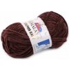 Pletacia ženilková priadza Dolphin Baby 100 g - 1 ks 34 (80336) hnedá kávová