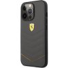 Ferrari puzdro plastové Apple iPhone 13 Pro FEHCP13LRQUG tmavo-š