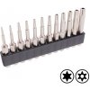 Súprava 12ks bitov, bezpečnostný Torx T5-T40, T5, T6, T7, T8, T9, T10, T15, T20, T25, T27, T30, T40