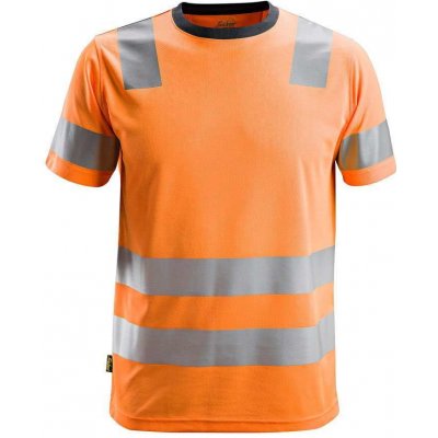 Snickers Workwear Triko AllroundWork reflexní oranžové