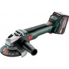 Metabo W 18 LT BL 11-125 613052510 - W 18 LT BL 11-125 - AKU uhlová brúska, 18V 2x4Ah Li-Power, Nabíjačka ASC 55, metaBOX 165 L