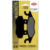 Brzdové doštičky SBS 210HF Scooter Ceramic