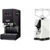 Gaggia New Classic E24 BC, black + Eureka Mignon Silenzio, CR white