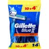 Pánske jednorazové holítka Gillette Blue2 Plus 10+4 ks