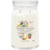 Yankee Candle Aromatická sviečka Signature sklo veľké Sweet Vanilla Horchata 567 g