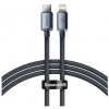 Baseus CAJY000201 Crystal Shine Series Dátový USB-C - Lightning 20W, 1,2m