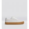 LUAN PRO Gum Smoke White Suede Off-White Logo Sneaker
