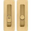MPkovania TI - Mušľa na posuvné dvere - 4181 5S - WC, WC kľúč, ZLM.LL - zlatá matná (158)