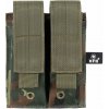 MFH sumka MOLLE dvojitá na pištoľ. zásob. FLECKTARN