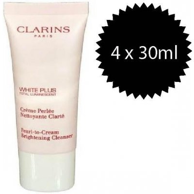 Clarins White Plus Pearl-To-Cream Brightening Cleanser 125 ml