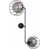 Keter Lighting Nástenné svietidlo SOLO BLACK 2xE27/60W/230V KE0090 + záruka 3 roky zadarmo + záruka 3 roky zadarmo