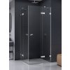 New Trendy Eventa sprchovací kút 100x100 cm obdĺžniková chromová lesklé/priehľadné sklo EXK-4540