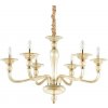 Závesné svietidlo/Luster Ideal lux 159942 DANIELI SP6 AMBRA 6xE14 40W jantár