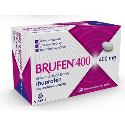 Brufen 400 tbl.flm 50 x 400 mg