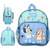 VADOBAG MALÝ PREDŠKOLSKÝ BATOH PRE DETI JEDNOKOMOROVÝ BLUEY MODRÝ