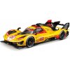 Osobné auto Bburago Ferrari 499P žlté 1:24