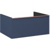 Elita Look skrinka 60x44.9x28.1 cm závesná kúpeľňová skrinka pod umývadlo modrá RE080603027030