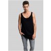 Urban Classics Long Shaped Open Edge Loose Tank black
