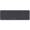 Rapoo E9310M Multi-mode šedá / Bezdrôtová klávesnica / 2.4 GHz / BT 4.0 a 5.0 / ultra-tenká / 2x AAA batérie (6940056126351)