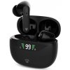 NEDIS bezdrôtové slúchadlá + mikrofón / TWS / BT / výdrž 30 hod / 100 dB / ovládanie dotykom / nabíjacie puzdro / USB-C / čierne