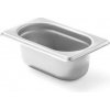 Nádoba GN 1/9 – 176 x 108 mm, HENDI, Budget Line, GN 1/9, 0,6L, 176x108x(H)65mm Hloubka: 6,5 cm
