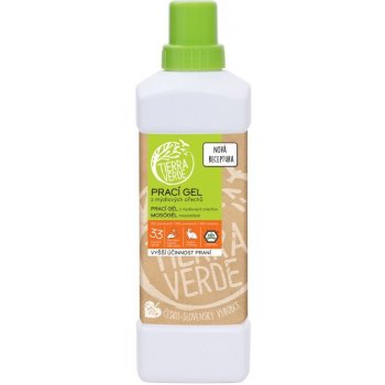 Tierra Verde prací gél z mydlových orechov s pomarančovou silicou 1 l