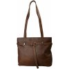 Dámska Kožená Taška na rameno Buffalo Pull Vintage Leather 29x35x14cm hnedá Farba: hnedá