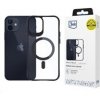 3mk ochranné púzdro Satin Armor MagCase pre Apple iPhone 12/12 Pro, čierna